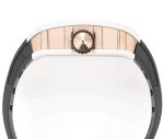 Super Clone Richard Mille RM S10 Koi Tourbillon Watch with Black Rubber Strap image 4