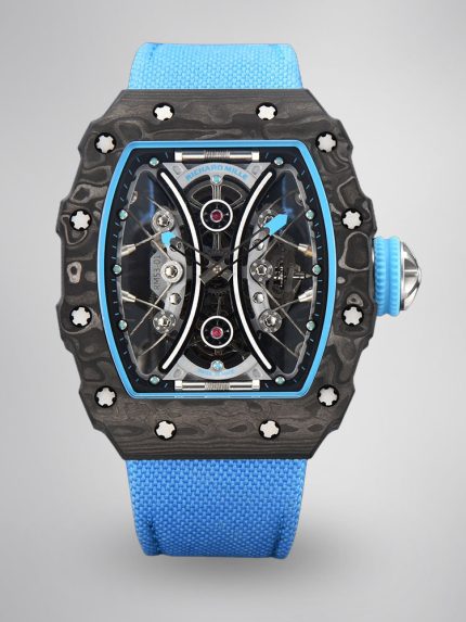 Richard Mille RM53-01 Tourbillon Super Clone Men's Watch Carbon Fiber Case image 1