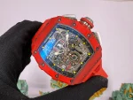 Richard Mille RM 11-03 Red Carbon Fiber Full Skeleton 7750 Automatic Super Clone Watch image 2
