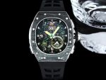 High-End Super Clone Richard Mille RM 62-01 Tourbillon ACJ Watch – Skeleton Dial, Carbon Fiber & Titanium Case image 2