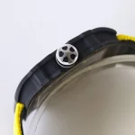 UMI Richard Mille RM 67-02 UAE Edition Black Carbon TPT Yellow Strap Skeleton Super Clone Watch image 7