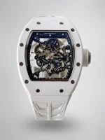 UMI Richard Mille RM 055 Bubba Watson White Ceramic RMUL2 Movement Super Clone Watch image 1