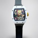Richard Mille RM 88 Super Clone – White Ceramic, Black Strap, Swiss Tourbillon Look image 1