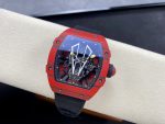 Swiss Super Clone Richard Mille RM27-03 41mm Red Matador Skeleton Dial Carbon Fiber Case image 6