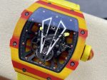 Super Clone Richard Mille RM27-03 Rafael Nadal Tourbillon Swiss Movement Carbon Fiber Watch image 3