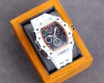Super Clone Richard Mille RM50-03 Super Clone Chronograph Mechanical Watch - White Carbon Fiber Case image 4
