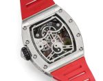 Super Clone Super Clone RICHARD MILLE RM S10 Koi Fish Tourbillon Watch Diamond Case Red Strap Swiss Quality image 6