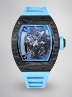 Super Clone Richard Mille RM 055 Carbon Fiber Men's Watch: Masterpiece of Innovation, Craftsmanship, and Modern Elegance image 1