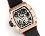 Super Clone RICHARD MILLE RM S10 Koi Tourbillon Watch with Rose Gold Case image 4