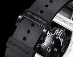 Richard Mille RM52-01 Skull Tourbillon Super Clone Super Clone Watch White Carbon TPT Skeleton Dial image 10