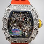 Super Clone Richard Mille RM 11-03 Men’s Watch with Diamond Bezel And Skeleton Dial Design image 1