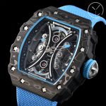 Richard Mille RM53-01 Tourbillon Super Clone Men's Watch Carbon Fiber Case image 5