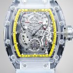 Best Swiss Super Clone Richard Mille RM56-01 Transparent Glass Case Watch – Skeleton Dial image 1