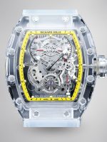Best Swiss Super Clone Richard Mille RM56-01 Transparent Glass Case Watch – Skeleton Dial image 1