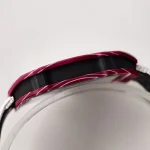 UMI Richard Mille RM 67-02 Mutaz Barshim Burgundy Red & White Quartz TPT Carbon White Strap Super Clone Watch image 8