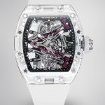 Richard Mille RM38-02 Tourbillon Super Clone Watch with Crystal Case - Pink Theme image 1