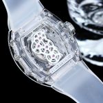Best Swiss Super Clone Richard Mille RM56-01 Transparent Glass Case Watch – Skeleton Dial image 5