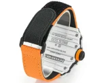 Richard Mille RM 12-01 Tourbillon Super Clone - White Carbon Fiber Orange Strap image 10
