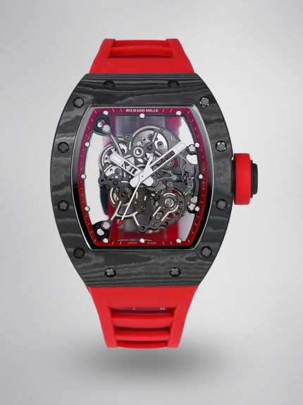 Richard Mille RM 055 NTPT Carbon Super Clone - Super Clone Swiss Movement Skeleton image 1