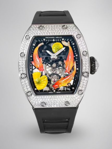 Richard Mille RM S10 Koi Tourbillon Super Clone Swiss Watch with Diamonds – Quality image 1