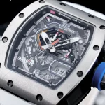 Richard Mille RM30-01 Titanium Automatic Skeleton Watch 40x50x16mm Super Clone Watch image 5