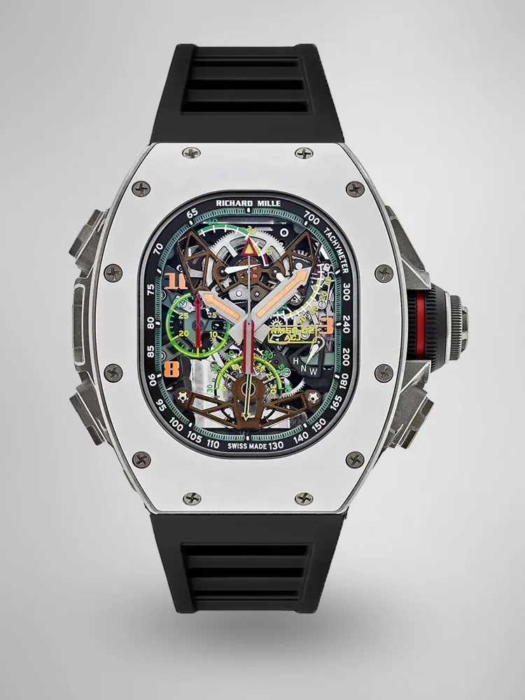 Richard Mille RM 50-02 ACJ Tourbillon Split-Seconds Chronograph Super Clone Watch image 1 Richard Mille RM 50-02 ACJ Tourbillon Split-Seconds Chronograph Super Clone Watch image 1
