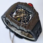 UMI Super Clone Richard Mille RM 35-02 “Free Sprung” Rafael Nadal NTPT Carbon Automatic Watch image 9