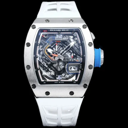 Richard Mille RM30-01 Titanium Automatic Skeleton Watch 40x50x16mm Super Clone Watch image 2