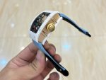 Super Clone Richard Mille RM 88 Smiley Automatic Winding Tourbillon with Blue Strap image 3