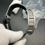 Richard Mille RM055 Bubba Watson Super Clone Titanium Skeleton Dial Gray Nylon Strap image 7