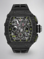 Super Clone RM11-03 Black Magic Richard Mille NTPT Carbon Fiber Full Skeleton 7750 image 1