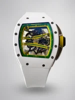 UMI Super Clone Richard Mille RM 61-01 Yohan Blake White Ceramic RMUL2 Movement image 1