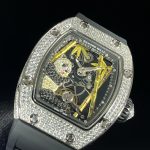 Richard Mille RM 26-01 Panda Diamond "Diamond Crusher" Super Clone Watch Women image 5