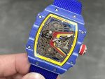 Richard Mille RM 67-02 Fernando Alonso Super Clone Super Clone Watch – Swiss Skeleton Dial Carbon Case image 3