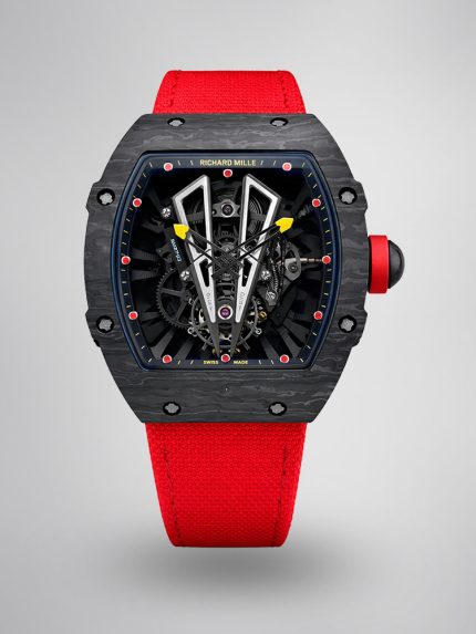 Richard Mille RM 27-03 Rafael Nadal Super Clone Tourbillon Watch – Ultra Light Carbon TPT Red Bull Design image 1