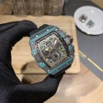 Swiss Super Clone Richard Mille RM 11-03 Carbon Turquoise Case Watch – Skeleton Dial Luxury Men's Timepiece image 3