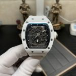 Super Clone Richard Mille RM 055 Bubba Watson White Ceramic Super Clone Watch image 3
