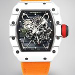Swiss Richard Mille RM 35-01 Rafael Nadal Super Clone Watch – White NTPT Carbon Case image 1