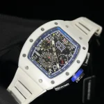 Super Clone Richard Mille RM 11-02 White Ceramic 7750 Movement Chronograph Super Clone image 6