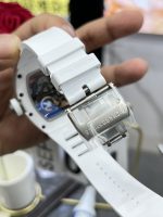 Richard Mille RM055 BBR White Ceramic Skeleton Swiss Super Clone Sports Watch, Super Clone image 10