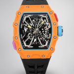 Super Clone Richard Mille RM 35-03 Orange NTPT Carbon Fiber Super Clone Watch - New Arrivals image 1