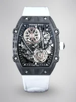 Richard Mille RM 27-05 Rafael Nadal Flying Tourbillon Super Clone Swiss Movement Carbon Fiber Case Watch image 13