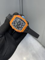 Super Clone Richard Mille RM 35-03 Orange NTPT Carbon Fiber Super Clone Watch - New Arrivals image 4