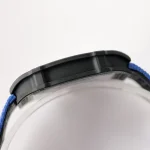 UMI Richard Mille RM 67-02 Automatic Carbon TPT Case Blue Elastic Fabric Strap Super Clone Watch image 8