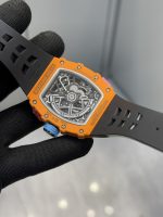 Super Clone Richard Mille RM 35-03 Orange NTPT Carbon Fiber Super Clone Watch - New Arrivals image 7