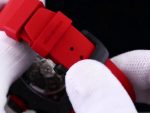 Swiss Richard Mille RM 35-02 Super Clone Watch – Premium Carbon Fiber Case, Skeleton Dial & Bold Red Strap image 6