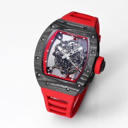 Richard Mille RM 055 NTPT Carbon Super Clone - Super Clone Swiss Movement Skeleton image 2