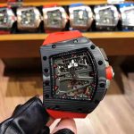RM 70-01 Alain Prost Tourbillon Super Clone - Carbon TPT Super Clone Richard Mille Watch image 7