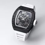 Super Clone Richard Mille RM055 NTPT Carbon Watch - Swiss Skeleton Dial image 4