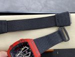 Richard Mille RM 027-03 Tourbillon Rafael Nadal Red TPT Quartz Ultra Light Skeleton Super Clone Watch image 9